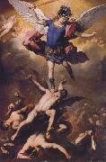 Luca  Giordano The Fall of the Rebel Angels Sweden oil painting artist